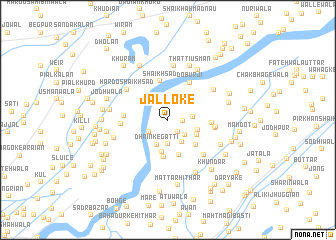 map of Jalloke