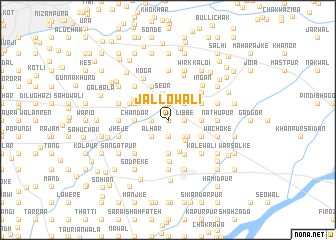 map of Jallowāli