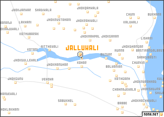 map of Jalluwāli