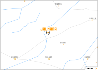 map of Jalmāna