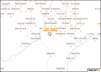 map of Jalóag