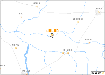 map of Jalod