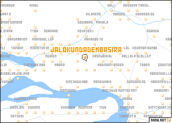 map of Jalo Kunda Demba Sira