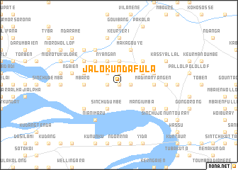 map of Jalo Kunda Fula