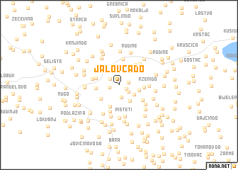 map of Jalovča Do