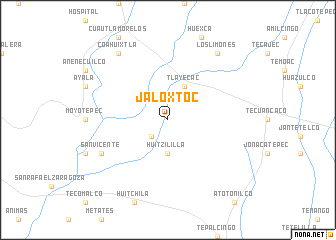 map of Jaloxtoc