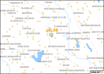 map of Jalpa