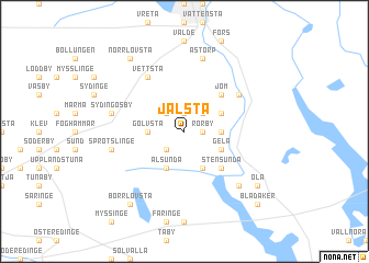 map of Jälsta