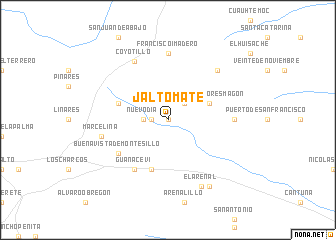 map of Jaltomate