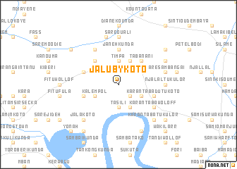 map of Jaluby Koto