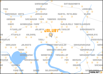 map of Jaluby