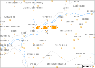 map of Jalū Darreh