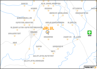 map of Jalūl