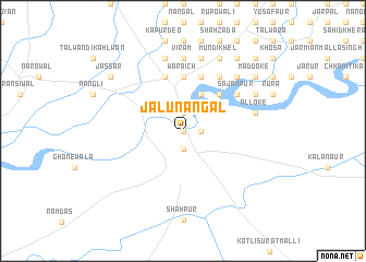 map of Jalu Nangal