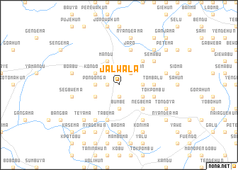 map of Jalwala