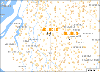 map of Jālwāla