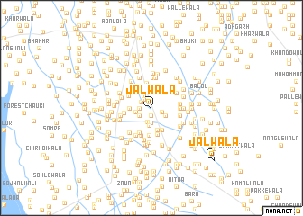 map of Jālwāla