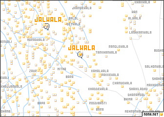 map of Jālwāla