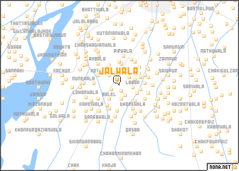 map of Jālwāla