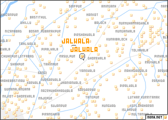 map of Jalwāla