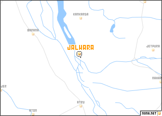 map of Jalwāra