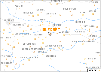 map of Jalžabet