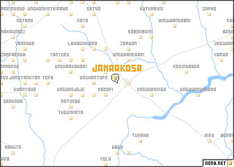 map of Jamaa Kosa