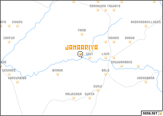 map of Jamaar Iya