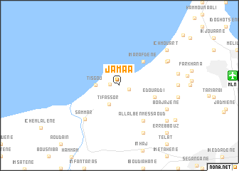 map of Jamaa