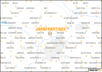 map of Jáma František