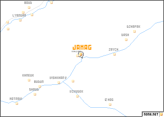 map of Jamag