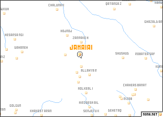 map of Jamāiāi