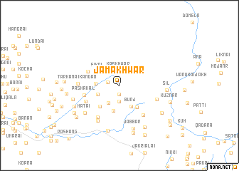 map of Jamakhwar