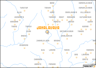 map of Jamalavava