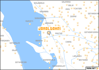 map of Jamal Dāhri