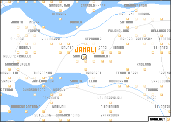 map of Jamali