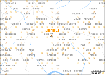 map of Jamali