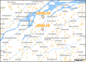map of Jamālke