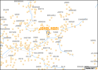 map of Jamālmāri