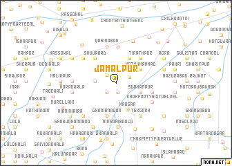 map of Jamālpur