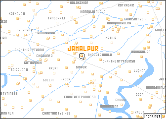 map of Jamālpur