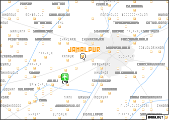 map of Jamālpur