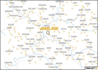 map of Jamālpur