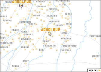 map of Jamālpur