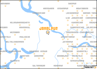 map of Jamālpur