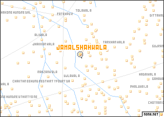 map of Jamālshāhwāla