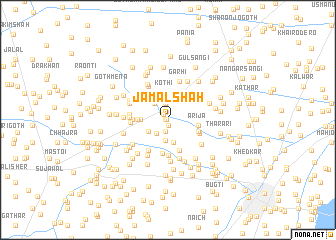 map of Jamāl Shāh