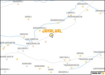 map of Jamālwāl