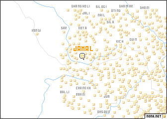 map of Jāmal