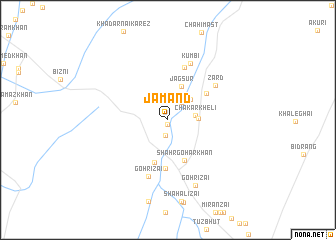 map of Jamand